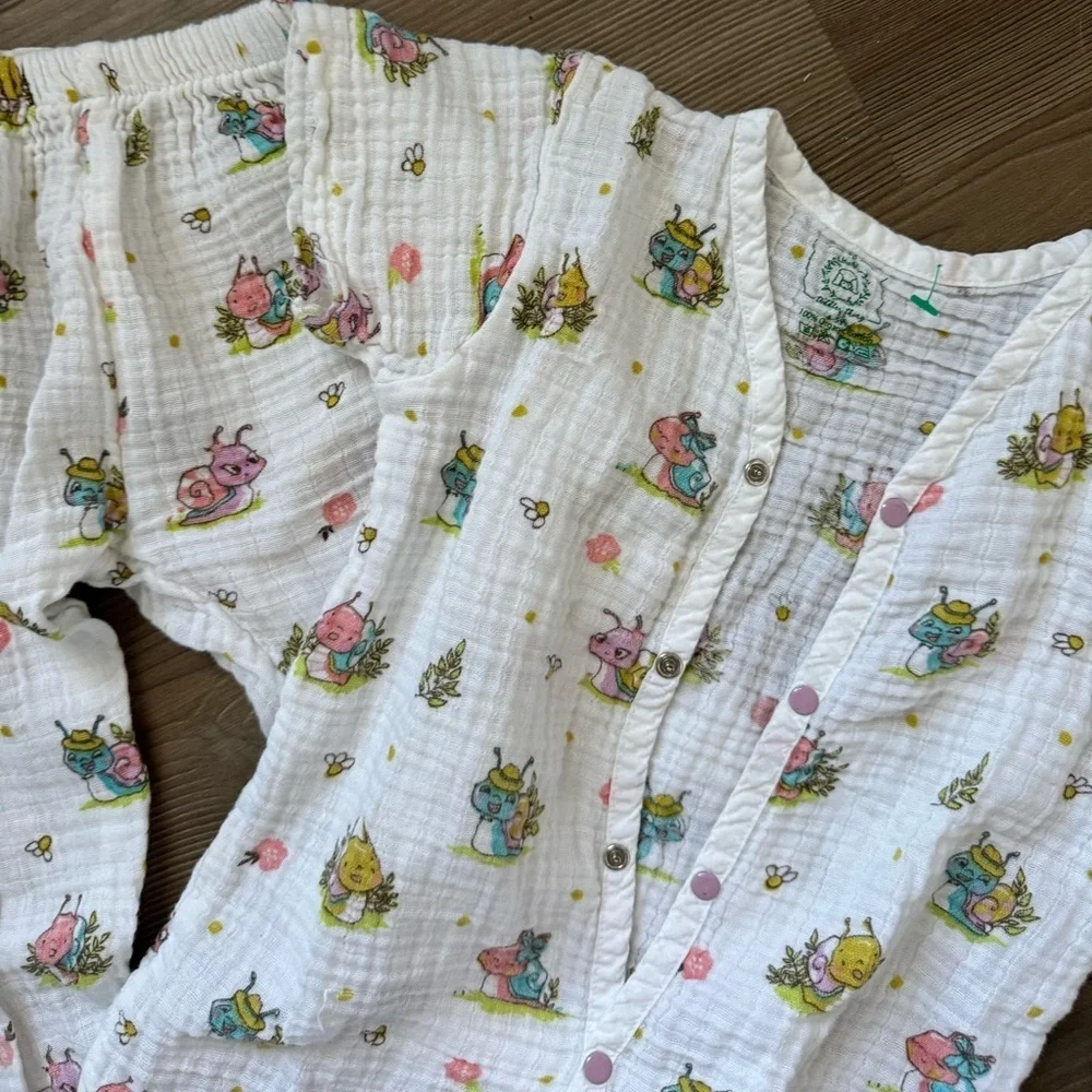 A Toddler Thing Snail Organic cotton Set